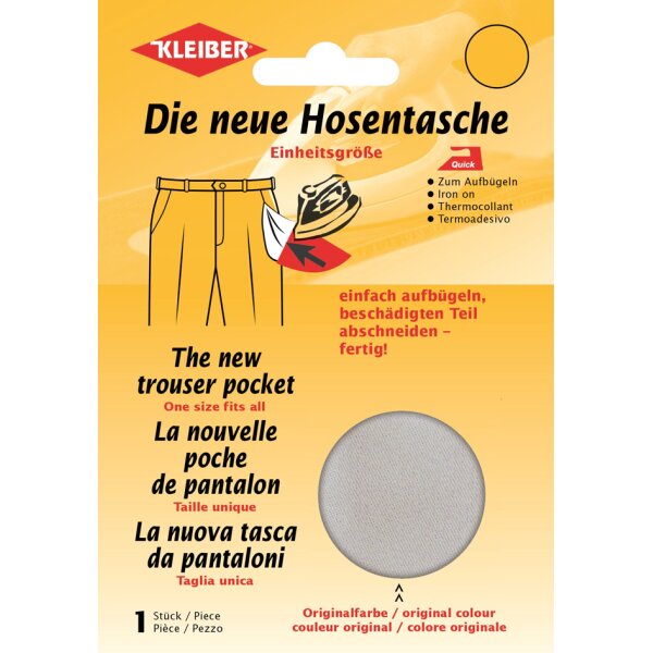 KLEIBER Quick-Ersatzhosentasche, schwarz