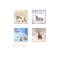 COPPENRATH Adventskalender 15x15cm 72279 Winterzauber