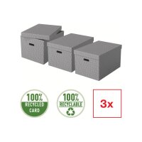 ESSELTE Aufbewahrungsboxen Home L 628287 510x355x305mm,...