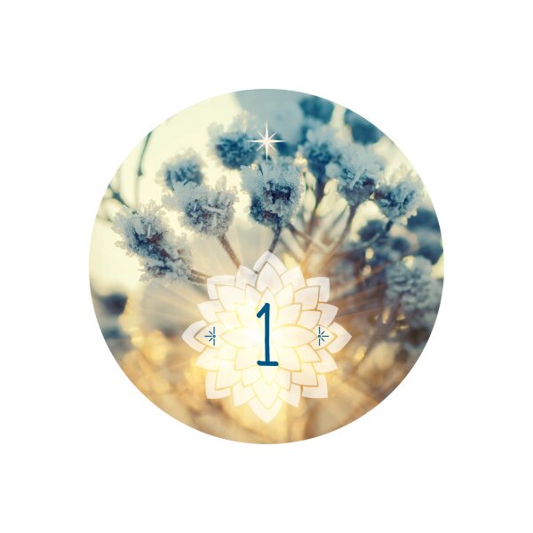 ARS EDITION Adventskalender 12x12cm 134236 Entspannungsmomente