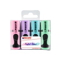 EDDING Surligneur mini 7 1-3mm 7-E4-pas Pastell 4 pcs.
