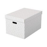 ESSELTE Aufbewahrungsboxen Home L 628286 weiss...