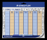 STAEDTLER Familienplaner-Set Lumocolor correctable, DIN A4