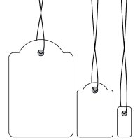 HERMA Etiquette à suspendre, 15 x 24 mm, avec fil...