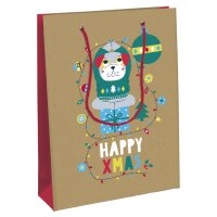 Clairefontaine Sac cadeau de Noël Make a Wish, mini