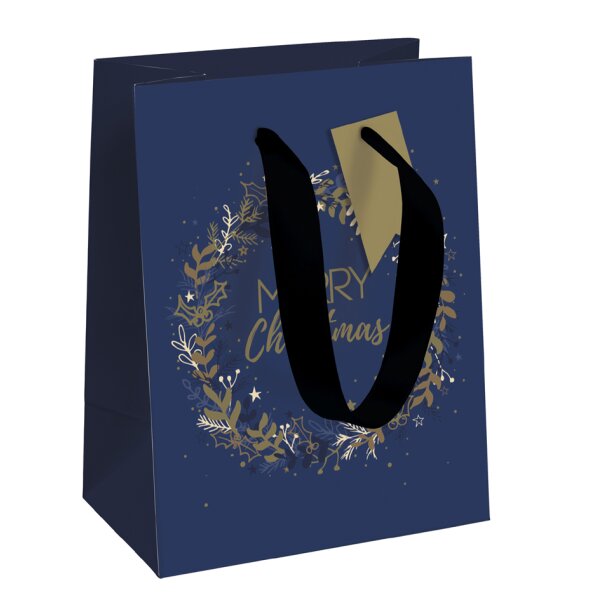 Clairefontaine Sac cadeau de Noël Nuit étoilée, moyen