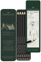 FABER-CASTELL Crayon graphite PITT GRAPHITE Matt,...