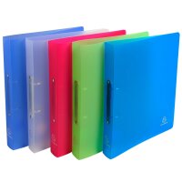 EXACOMPTA Classeur Chromaline, 2 anneaux, A4, assorti