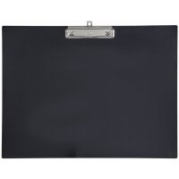 MAUL Porte-bloc, plastique avec pince de serrage, A3, noir