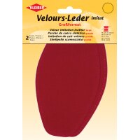 KLEIBER Velour-Leder-Imitat, 95 x 185 mm, sand