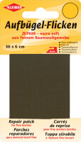 KLEIBER Patch thermocollant Zephir, 300 x 60 mm, brun...