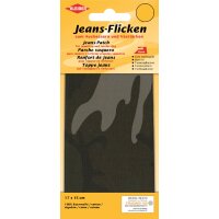 KLEIBER Patch thermocollant pour jeans, 170 x 150 mm, bleu