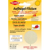 KLEIBER Patch thermocollant Zephir, 400 x 120 mm, blanc