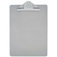 MAUL Porte-bloc MAULsteel, acier inoxydable, A4, argent