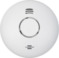 brennenstuhl Détecteur de fumée connecté Wifi WRHM01, blanc
