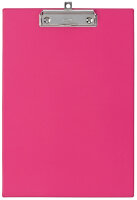 MAUL Klemmbrett, DIN A4, mit Folienüberzug, pink