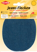 KLEIBER Jeans-Bügelflecken oval, 130 x 100 mm,...