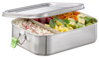 APS Lunchbox "XL", aus mattiertem Edelstahl,...