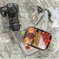 APS Boîte-repas LUNCHBUDDY XL, acier inoyxdable,...