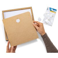 HERMA Bildaufhänger Durchmesser 55 mm, Shirting, weiss