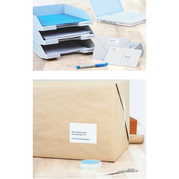 HERMA Étiquette universelle PREMIUM, 210 x 148 mm, blanc