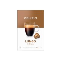 DELIZIO Capsules de café 10168322 Lungo Crema 48 pcs.