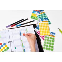 HERMA Markierungspunkte, Durchmesser: 13 mm, leuchtgelb