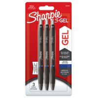 Sharpie Gelschreiber S-GEL, 0,7 mm, blau, 3er Blister