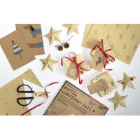 folia Kraftpapierblock MAGIC CHRISTMAS PAPER, DIN A4