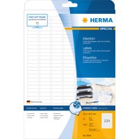 HERMA Etiquette jet dencre SPECIAL, 210 x 297 mm, blanc