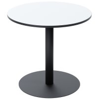 PAPERFLOW Table de bistrot Mezzo, (L)800 x (P)800 mm, blanc