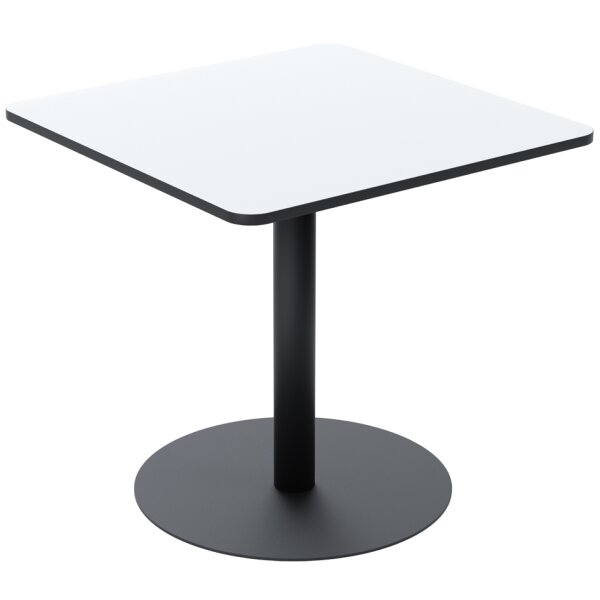 PAPERFLOW Bistrotisch Mezzo, Durchmesser: 800 mm, weiss