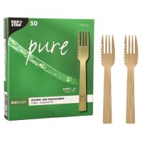 PAPSTAR Fourchette à gâteau pure, longueur:...