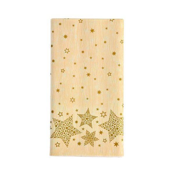 PAPSTAR Weihnachts-Tischdecke "Christmas Shine", rot