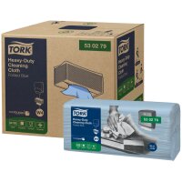 TORK Chiffon de nettoyage tout usage, 415 x 355 mm, bleu