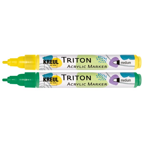 KREUL Acrylmarker TRITON Acrylic Marker, permanentgr&uuml;n