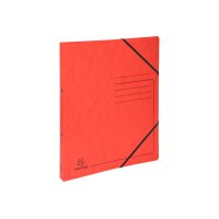 EXACOMPTA Ringhefter 2.0cm 542555E rot, Gummiband, 2-Ring A4