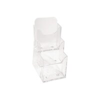 EXACOMPTA Porte brochure 1/3 A4 73158D transparent...