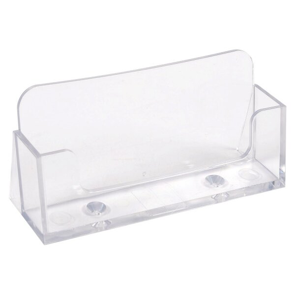 EXACOMPTA Visitenkartenhalter 71058D transparent 34x102x47mm
