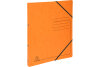 EXACOMPTA Classeur à anneaux 2.0cm 542554E orange,élastique, 2-anneaux A4