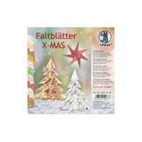 URSUS Faltblätter Origami 15x15cm 38045599 X-MAS 30...
