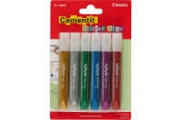CEMENTIT Glitter Glue Classic 52.014.20 6x10ml