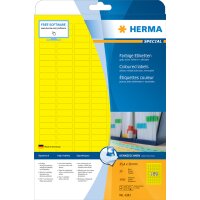 HERMA Etiquette universelle SPECIAL, 70 x 37 mm, jaune