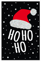 SUSY CARD Weihnachtskarte "Ho Ho Ho"