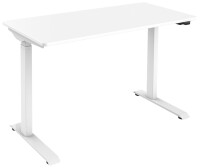 DIGITUS Sitz-Steh-Schreibtisch, (B)1.200 mm, weiss