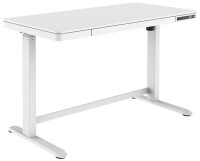 DIGITUS Sitz-Steh-Schreibtisch, (B)1.200 mm, weiss