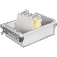 HAN Karteikasten für 800 Karten, A6 quer, lichtgrau