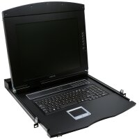 LogiLink 19" LCD KVM Konsole mit 43,48 cm (17")...