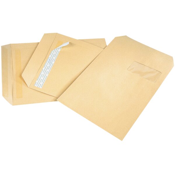 GPV Pochettes dexpédition, B6R, 120 x 176 mm, kraft brun