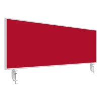 MAGNETOPLAN Tischtrennwand VarioPin 1116006 rot 1600x500mm